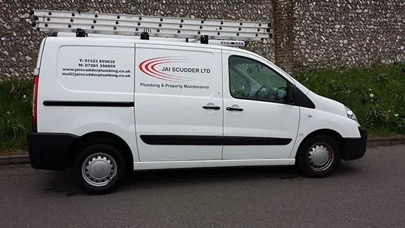 Jai Scudder Plumbing Van